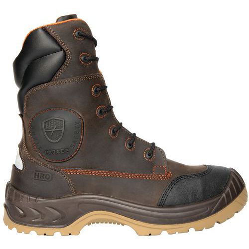 Chaussures de sécurité hautes S3 homme Narena marron Parade Manutan.fr Chaussures de sécurité hautes S3 homme Narena marron Parade Manutan.fr