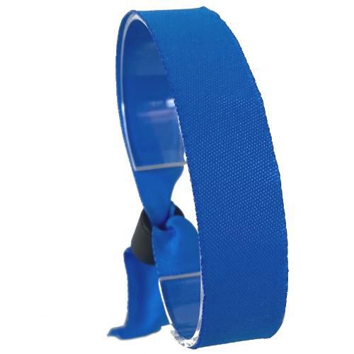 Bracelet D'identification Tissus - Bleu
