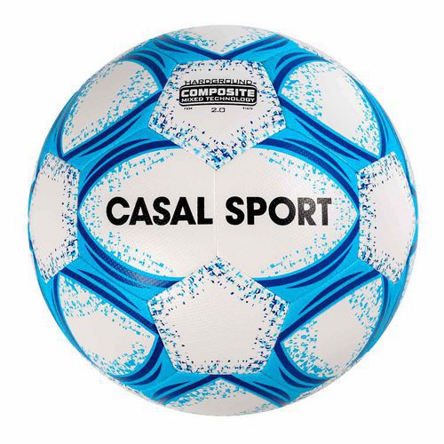 Casal Sport - Ballon de Football Hybrid Hardground Composite 2.0 - Taille 5 - Polyuréthane - Terrain Macadam