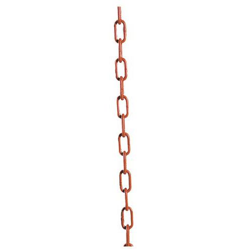 Chaine Plastifiée Rouge 3mm