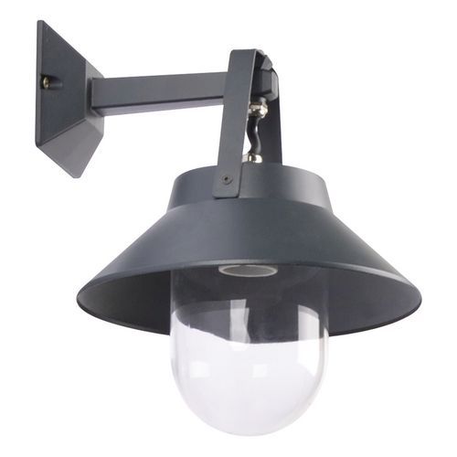 Applique Hamilton Acier Zingué Anthracite Ip65