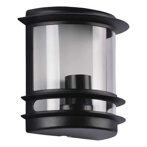 Applique Cagliari Demi-lune En Fonte Noir