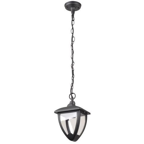 Suspension Estrella Ip44 En Fonte D'aluminium Noir
