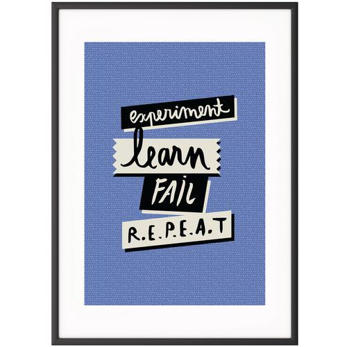 Cadre De Team Building A4 - "experiment Learn" - Paperflow