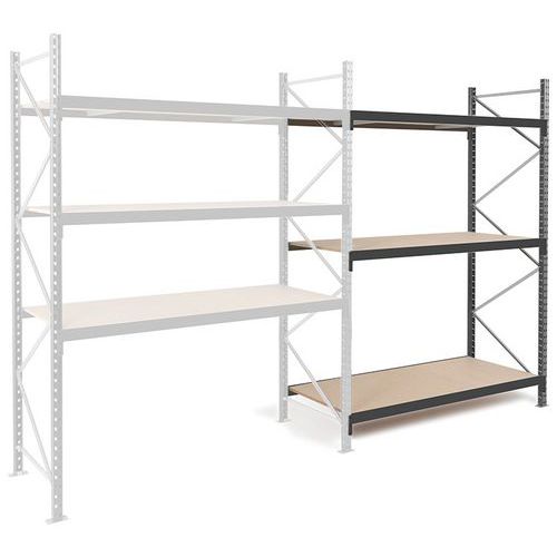 Rayonnage Suivant Rayvol 2500x1800x800 3 Niveaux Agglo