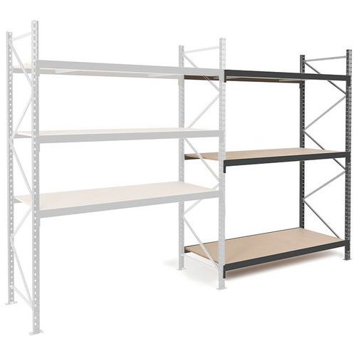 Rayonnage Suivant Rayvol 2500x1800x600 3 Niveaux Agglo