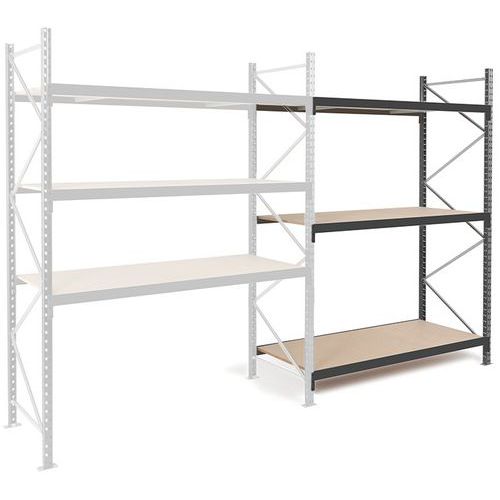 Rayonnage Suivant Rayvol 2500x2700x800 3 Niveaux Agglo