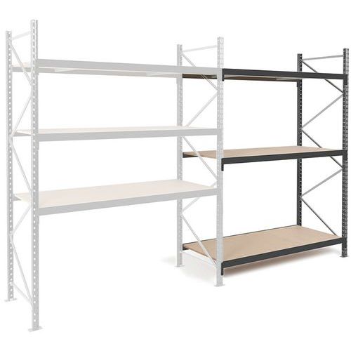 Rayonnage Suivant Rayvol 2000x2700x600 3 Niveaux Agglo