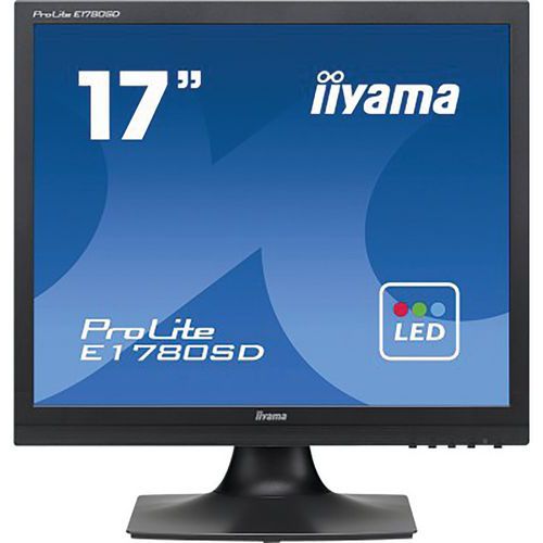 Ecran IIYAMA E1780SD-B1 VGA/DVI et HP - 17'' Ecran IIYAMA E1780SD-B1 VGA/DVI et HP - 17''