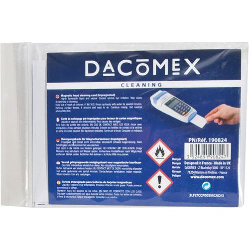 Carte De Nettoyage Pour Lecteur De Cartes Dacomex