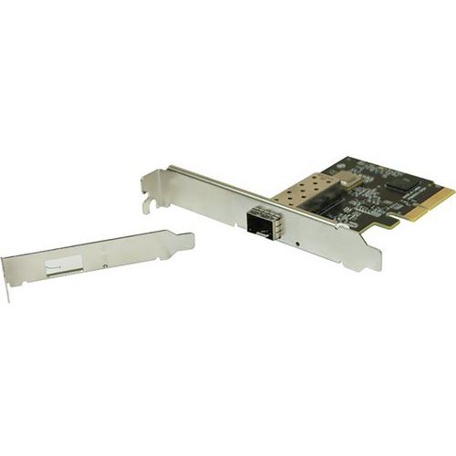 Carte réseau 10 GIGABIT fibre SFP+ PCI-Express 4x Carte réseau 10 GIGABIT fibre SFP+ PCI-Express 4x