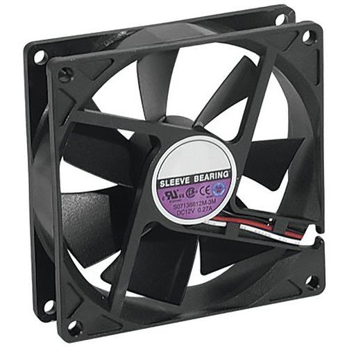 Ventilateur de boitier 12 volts 3 fils - 92x92x25mm Ventilateur de boitier 12 volts 3 fils - 92x92x25mm