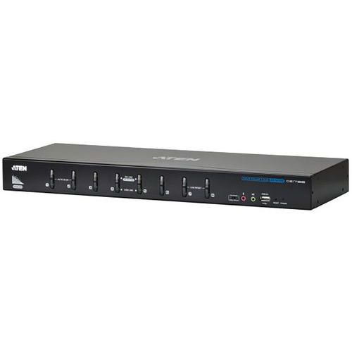 Cs1788 - Switch Kvm Dvi/usb Et Audio 8 Ports Dual Link Aten