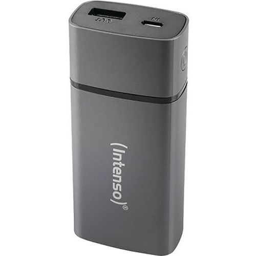 Chargeur Powerbank metal finish PM5200 mah - gris INTENSO Chargeur Powerbank metal finish PM5200 mah - gris INTENSO