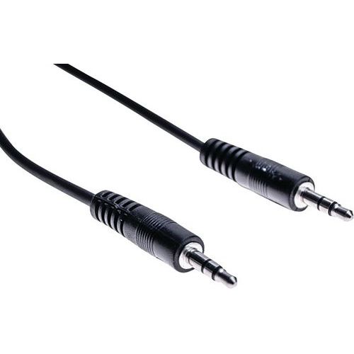 Cordon Stéreo Jack 3.5 Mm Noir - 20 M