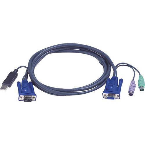 Cable Kvm Aten 2l-5503up Vga-usb-ps2 - 300m