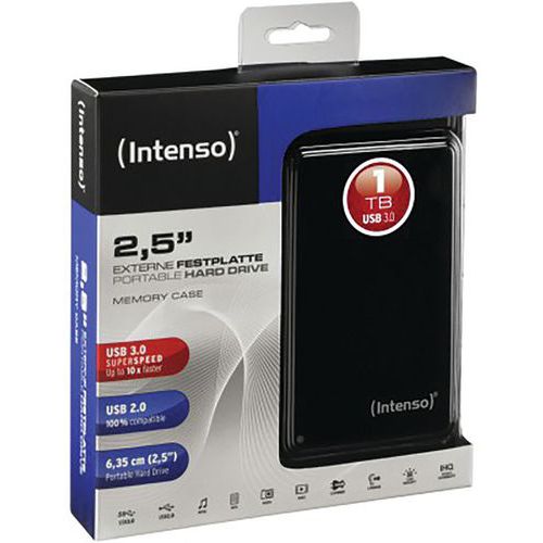 Disque Dur Dd Ext. 2.5 Intenso - 1to Noir