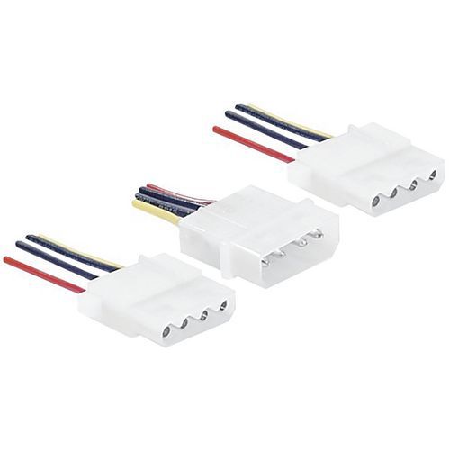 Doubleur D'alimentation Molex - 20 Cm