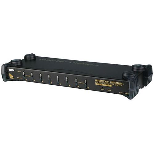 Commutateur CS1758 KVM 8 ports VGA - PS2/USB et Audio ATEN Commutateur CS1758 KVM 8 ports VGA - PS2/USB et Audio ATEN