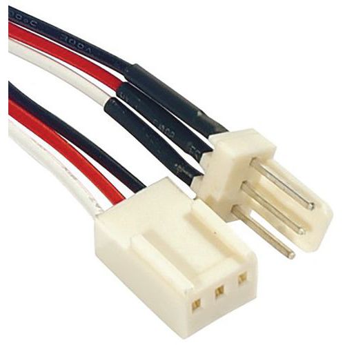 Rallonge d'alimentation pour ventilateur 3 broches - 45 cm Rallonge d'alimentation pour ventilateur 3 broches - 45 cm