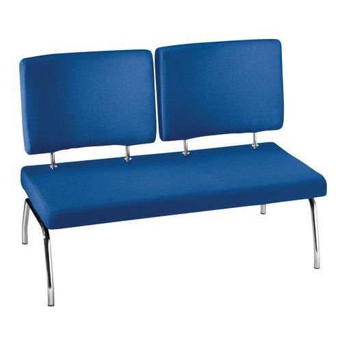 Banc De Reception En Tissu Altea 2 Places Manutan Fr