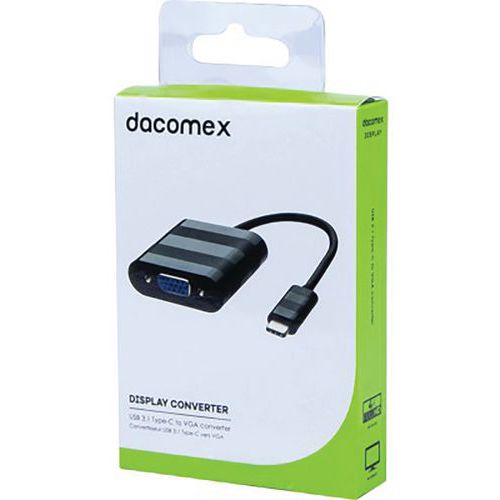 Convertisseur USB 3.1 Type-C vers VGA DACOMEX