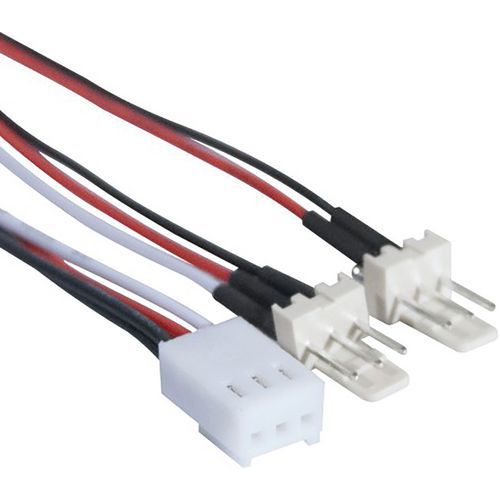 Doubleur d'alimentation pour ventilateur 3 broches - 45 cm Doubleur d'alimentation pour ventilateur 3 broches - 45 cm