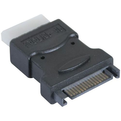 Adaptateur d'alimentation SATA vers Molex - Monobloc Adaptateur d'alimentation SATA vers Molex - Monobloc