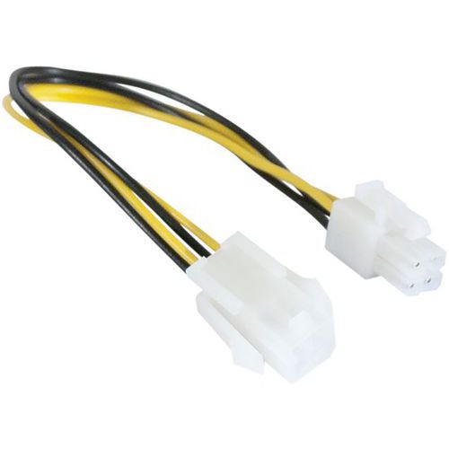 Rallonge d'alimentation ATX P4 pour carte mère - 20 cm Rallonge d'alimentation ATX P4 pour carte mère - 20 cm