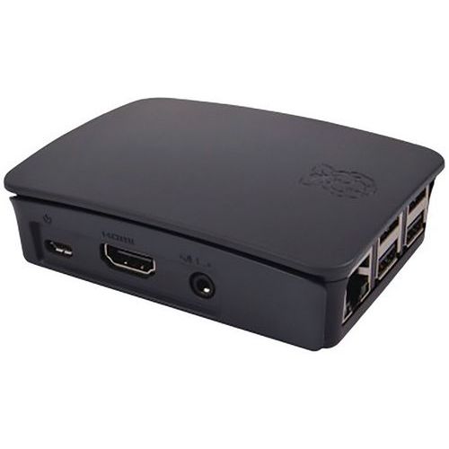 Boitier Pour Rapberry Pi 2 & 3 Mobel B Noir Rasberry