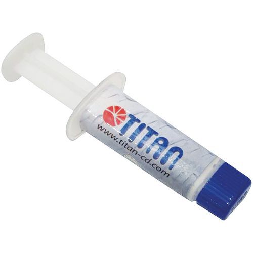 Seringue graisse thermique pour Ventirad et GPU (1.5g) TITAN Seringue graisse thermique pour Ventirad et GPU (1.5g) TITAN