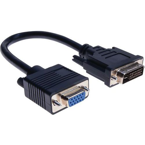 Adaptateur Dvi-i M/vga F 15cm