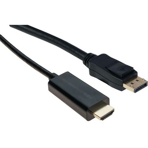 Cordon displayport 1.2 vers hdmi 2.0 actif - 2M Cordon displayport 1.2 vers hdmi 2.0 actif - 2M
