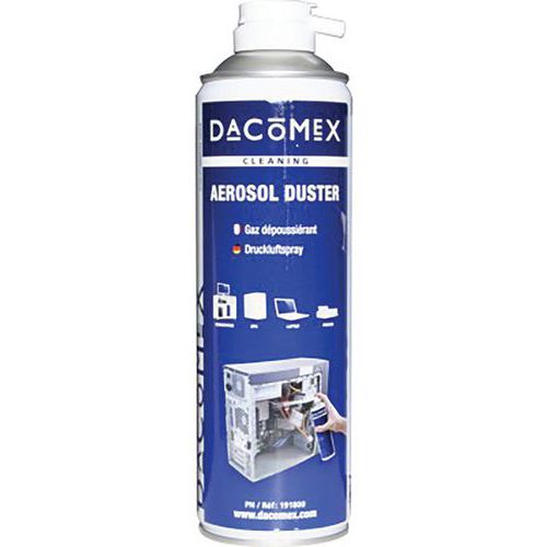 Dacomex - Souffleur Air Sec 650ml - Nettoyage Ordinateur et Électronique - Puissant et Efficace