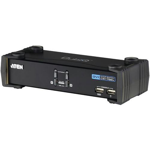 Cs1762a Kvm Dvi Et Usb Et Audio - 2 Ports Avec Cables Aten