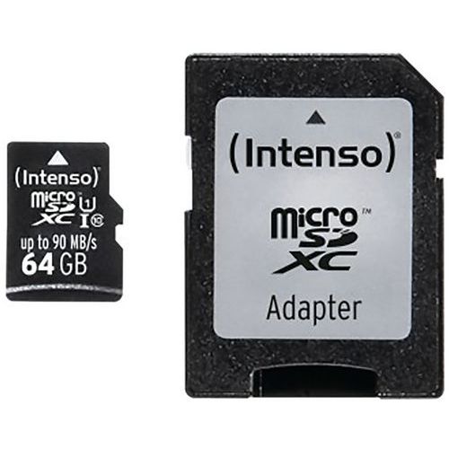 Carte Microsdxc Uhs-i Professional Class 10 - 64go Intenso