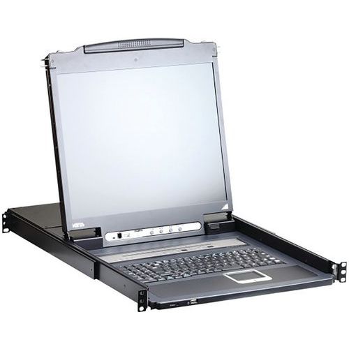 Cl5708im Console Lcd 17' Kvm Ip 8 Ports Vga/usb-ps2 Aten