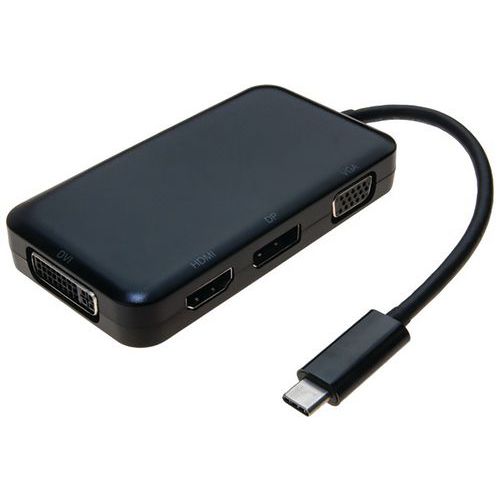 Convertisseur Multiports Usb 3.1 Type-c Vers Vga -dvi - Hdmi