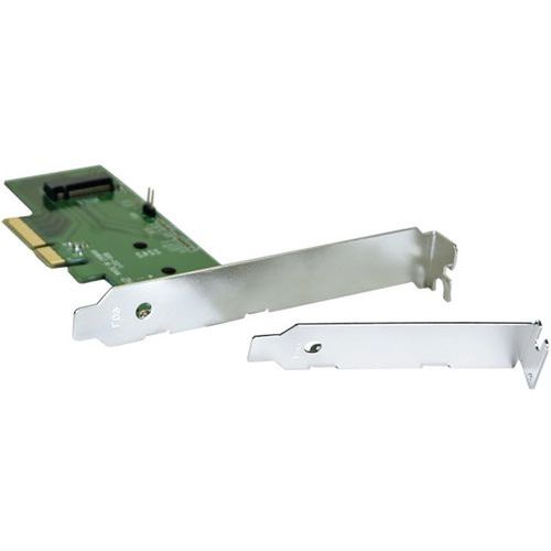 Carte PCI-Express 4X pour 1 SSD M.2 NVMe et AHCI Carte PCI-Express 4X pour 1 SSD M.2 NVMe et AHCI