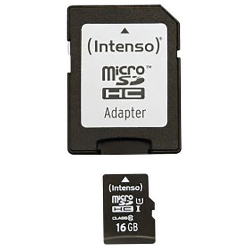 Carte Microsdhc Uhs-i Class 10 - 16go Intenso