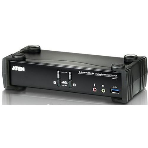 Cs1922 Switch Kvm Displayport12/usb 3.0/audio -2 Ports Aten