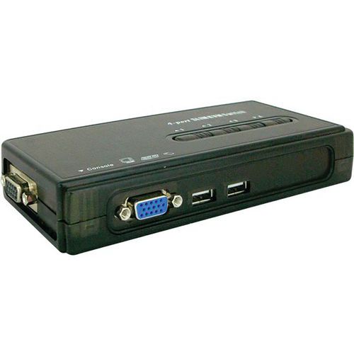 Commutateur Kvm Switch Vga/usb 4 Ports