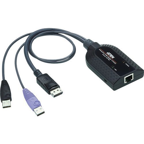 Module Kvm Cat5 Dp+usb+carte Puce V.media Aten