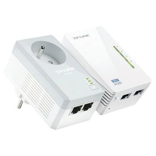 Kit de démarrage extenseur CPL AV500 et WiFi N 300 Tp-link