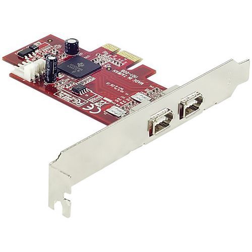 Carte PCI-Express FireWire 400 IEEE1394a - 2 ports Carte PCI-Express FireWire 400 IEEE1394a - 2 ports