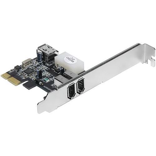 Carte PCI-Express FireWire 400 1394a 2+1 port Carte PCI-Express FireWire 400 1394a 2+1 port