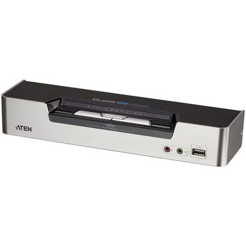 Commutateur KVM Double Écran DVI/US+Audio 2 ports ATEN Commutateur KVM Double Écran DVI/US+Audio 2 ports ATEN