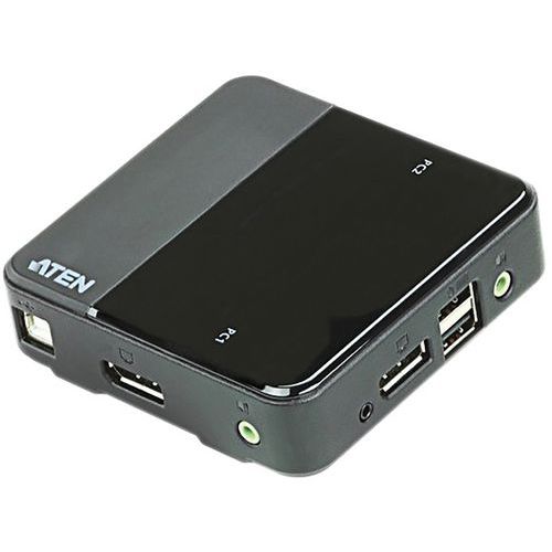 Cs782dp Switch Kvm 2 Ports Displayport 4k/usb/audio Aten