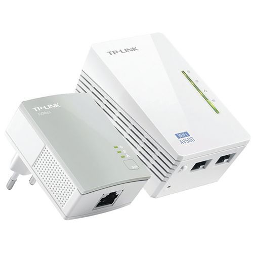 Tp-link Tl-wpa4220kit 2 Cpl 500mbps Dont 1 Avec Wifi 300mbps