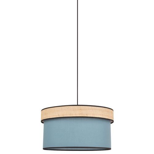 Suspension Amman Cylindre Bi-matière Raphia / Pétrole